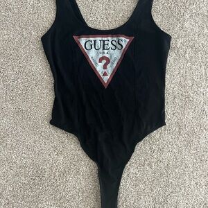 GUESS Classic Triangle Logo Bodysuit
